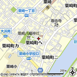 石川県金沢市粟崎町ヘ37周辺の地図
