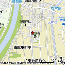 石川県金沢市東蚊爪町ヘ160周辺の地図