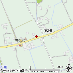 栃木県塩谷郡高根沢町太田576周辺の地図
