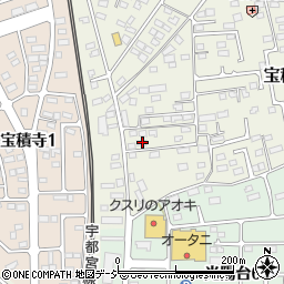 栃木県塩谷郡高根沢町宝積寺2261-43周辺の地図