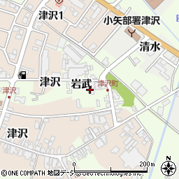 富山県小矢部市岩武869周辺の地図