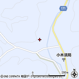 栃木県那須烏山市小木須2172周辺の地図