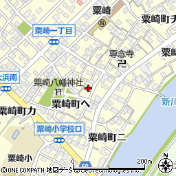 石川県金沢市粟崎町ヘ35周辺の地図