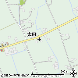 栃木県塩谷郡高根沢町太田568周辺の地図
