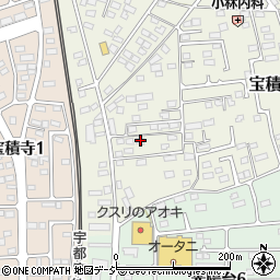 栃木県塩谷郡高根沢町宝積寺2261-96周辺の地図