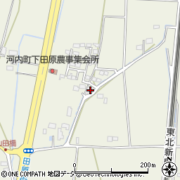 栃木県宇都宮市下田原町2153周辺の地図