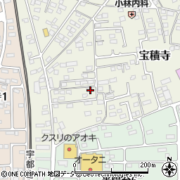 栃木県塩谷郡高根沢町宝積寺2261-69周辺の地図