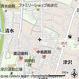 富山県小矢部市津沢415周辺の地図