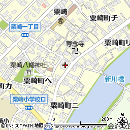 石川県金沢市粟崎町ヘ17周辺の地図