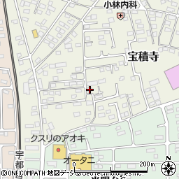 栃木県塩谷郡高根沢町宝積寺2304周辺の地図