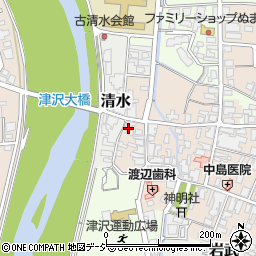 富山県小矢部市津沢479-2周辺の地図