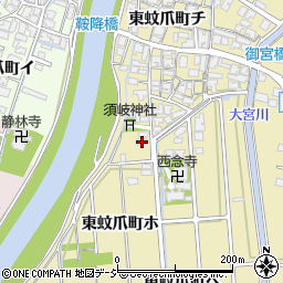 石川県金沢市東蚊爪町ホ22周辺の地図