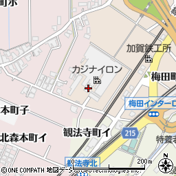 石川県金沢市梅田町ハ49周辺の地図