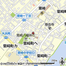 石川県金沢市粟崎町ヘ25-20周辺の地図