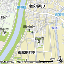 石川県金沢市東蚊爪町ホ98周辺の地図
