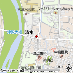 富山県小矢部市津沢474周辺の地図