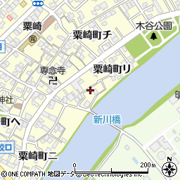 石川県金沢市粟崎町リ24周辺の地図