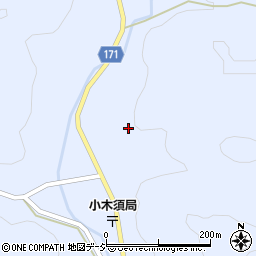 栃木県那須烏山市小木須2009周辺の地図