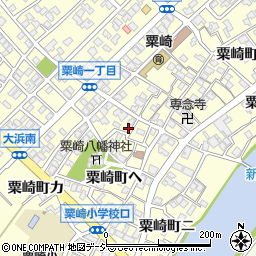 石川県金沢市粟崎町ヘ25-15周辺の地図