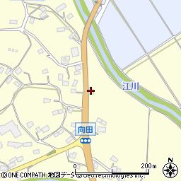 栃木県那須烏山市向田1361周辺の地図