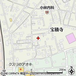 栃木県塩谷郡高根沢町宝積寺2261-75周辺の地図