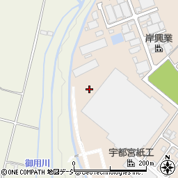 栃木県宇都宮市白沢町1828周辺の地図