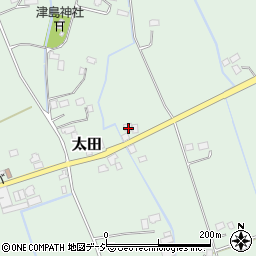 栃木県塩谷郡高根沢町太田327周辺の地図