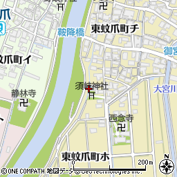 石川県金沢市東蚊爪町ホ174周辺の地図