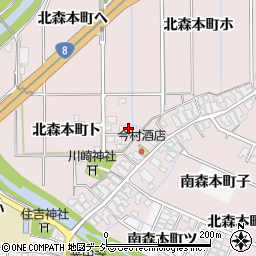 中田左官周辺の地図
