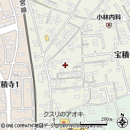 栃木県塩谷郡高根沢町宝積寺2261-8周辺の地図