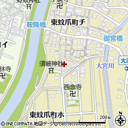 石川県金沢市東蚊爪町ホ26周辺の地図