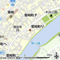 石川県金沢市粟崎町リ37周辺の地図