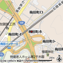 石川県金沢市梅田町ホ26周辺の地図