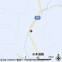 栃木県那須烏山市小木須2041周辺の地図