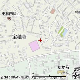 栃木県塩谷郡高根沢町宝積寺2246周辺の地図