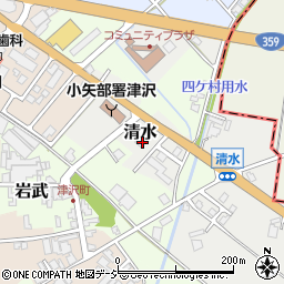 富山県小矢部市清水2432-1周辺の地図