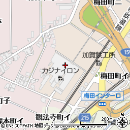 石川県金沢市梅田町ハ周辺の地図