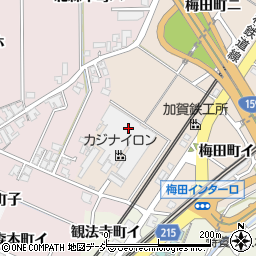 石川県金沢市梅田町（ハ）周辺の地図