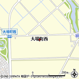 石川県金沢市大場町西周辺の地図