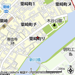 石川県金沢市粟崎町リ45-5周辺の地図
