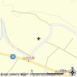 栃木県鹿沼市上大久保261周辺の地図
