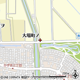 石川県金沢市大場町西1426周辺の地図