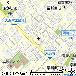 ファミリーマート金沢粟崎店周辺の地図