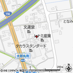 富山県砺波市太郎丸周辺の地図