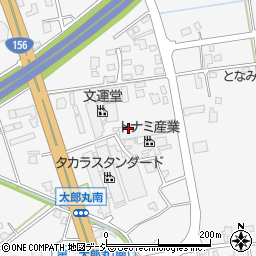 富山県砺波市太郎丸周辺の地図