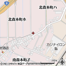 石川県金沢市北森本町ハ3周辺の地図