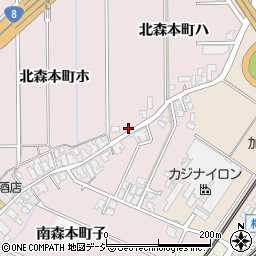 石川県金沢市北森本町ハ2周辺の地図