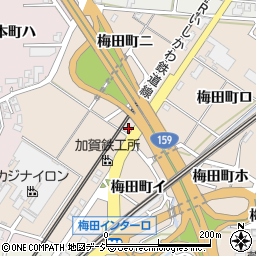 石川県金沢市梅田町ロ9周辺の地図