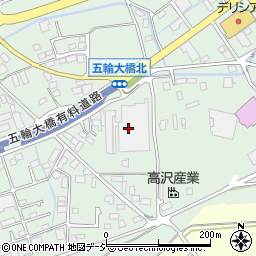 株式会社タカチホ　長野営業所周辺の地図