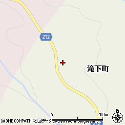 石川県金沢市滝下町（ニ）周辺の地図